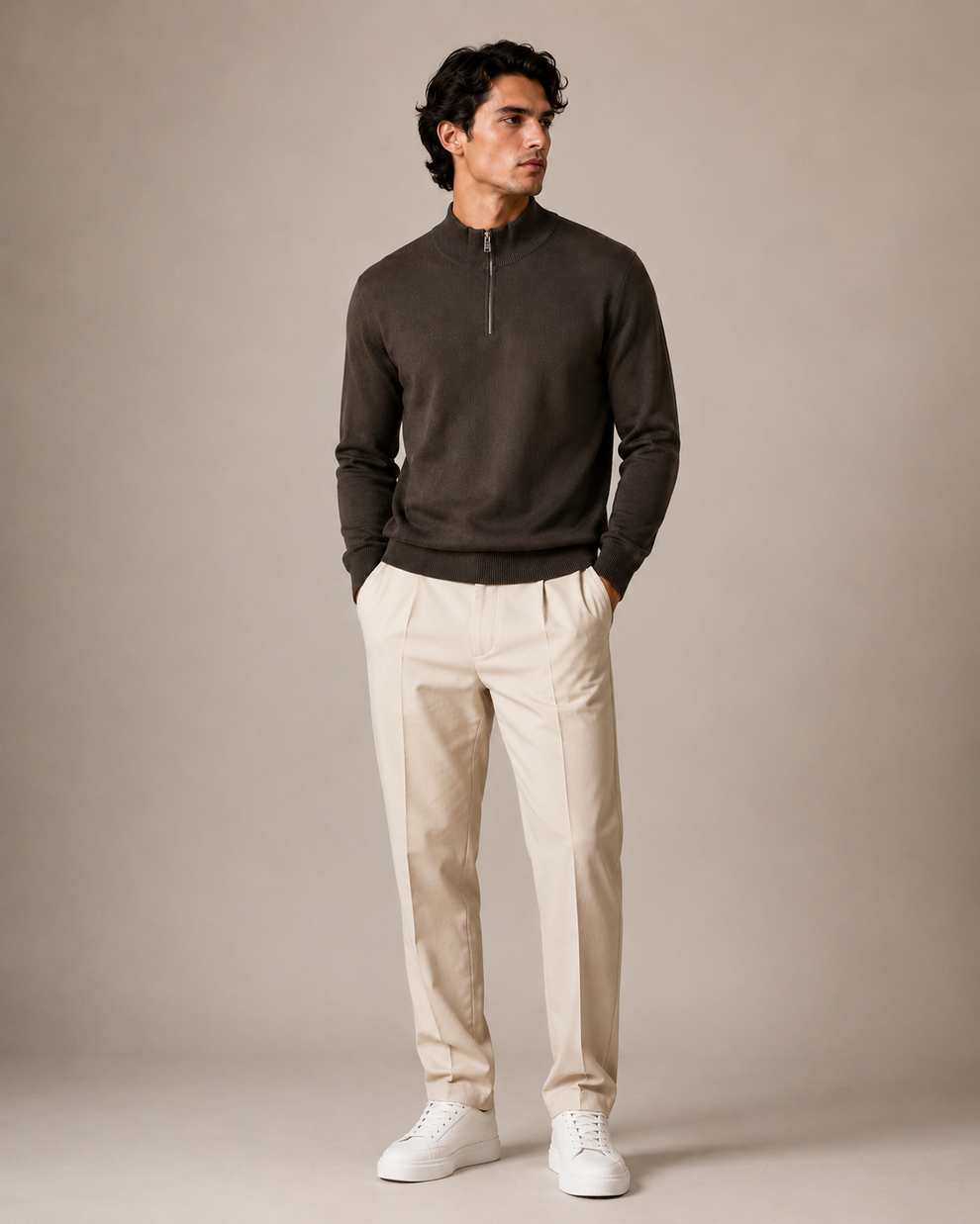 The Lugano Half Zip
